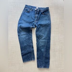Toteme Dark Blue Straight Jeans
